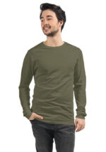Unisex Long Sleeve Tee | Bella + Canvas - 3501 - Image 11