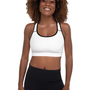 Women's Padded Sports Bra (All-Over Print)