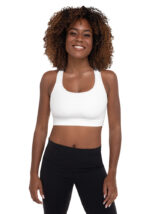Women's Padded Sports Bra (All-Over Print) - Image 3