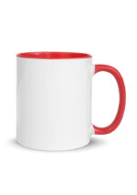 White Ceramic Mug with Color Inside - Image 15
