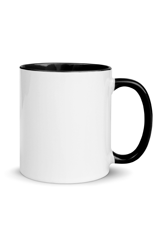 403 White Ceramic Mug with Color Inside - Image 1