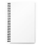 Spiral Notebook | White w/Black Spiral