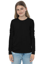 Youth Long Sleeve Tee | Bella + Canvas - 3501Y - Image 13