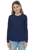 Youth Long Sleeve Tee | Bella + Canvas - 3501Y - Image 9