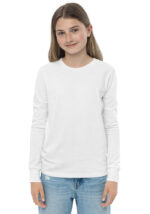 Youth Long Sleeve Tee | Bella + Canvas - 3501Y - Image 11