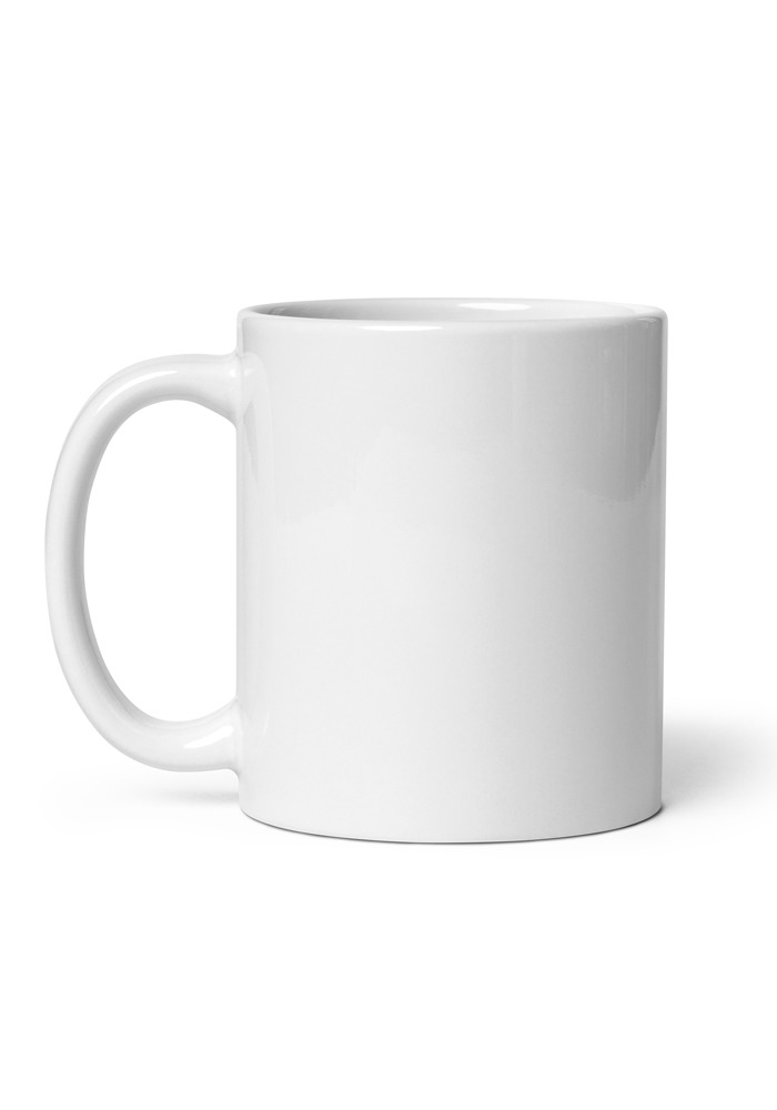 19 White Glossy Mug - Image 1