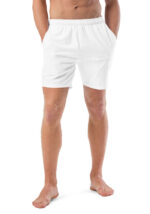Men's Swim Trunks (All-Over Print) (White Stitch) - Image 6