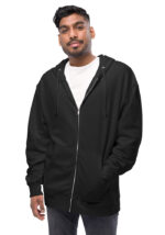 Unisex Fleece Zip Up Hoodie | Independent Trading Co. - SS4500Z - Image 3