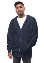 Unisex Fleece Zip Up Hoodie | Independent Trading Co. - SS4500Z - Image 5