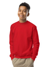 Youth Crew Neck Sweatshirt | Gildan - 18000B - Image 30