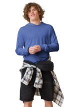 Unisex Hooded Long Sleeve Tee | Bella + Canvas - 3512 - Image 11