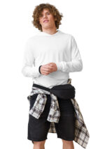 Unisex Hooded Long Sleeve Tee | Bella + Canvas - 3512 - Image 30