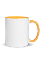 White Ceramic Mug with Color Inside - Image 10