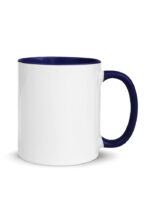 White Ceramic Mug with Color Inside - Image 7