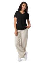 Women's Relaxed V-Neck T-Shirt | Bella + Canvas - 6405CVC - Image 15