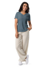 Women's Relaxed V-Neck T-Shirt | Bella + Canvas - 6405CVC - Image 22