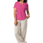 Women's Relaxed V-Neck T-Shirt | Bella + Canvas - 6405CVC