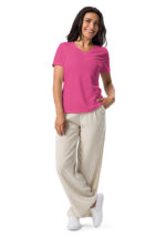 Women's Relaxed V-Neck T-Shirt | Bella + Canvas - 6405CVC - Image 34