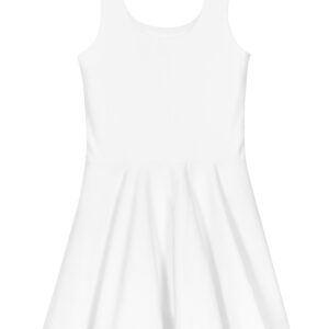 Women's Cotton Skater Dress (Black Stitch)