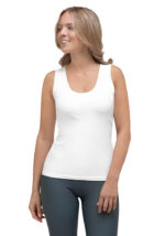 Women's Tank Top (All-Over Print) (Black Stitch) - Image 5