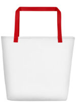 Large Tote Bag w/ Pocket (All-Over Print) - Image 3